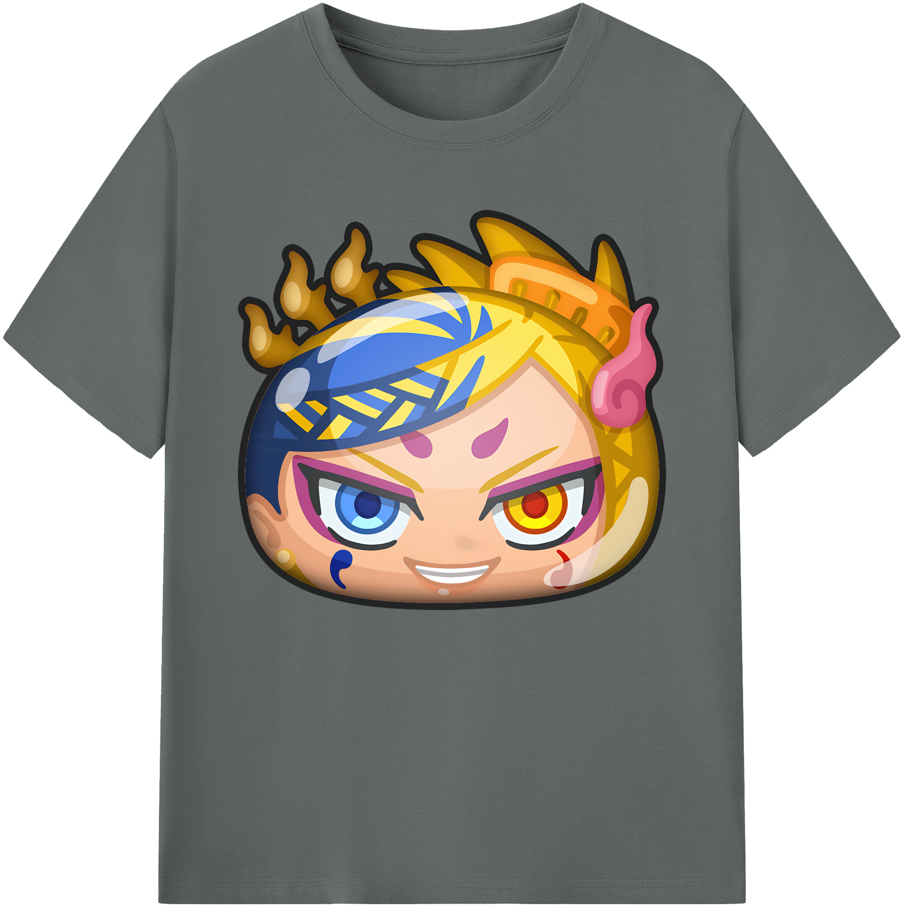 （画像用） 妖怪ウォッチ Yo-kai Watch 綿100％ メンズ半袖Tシャツ｜肌触りやわらか＆通気性